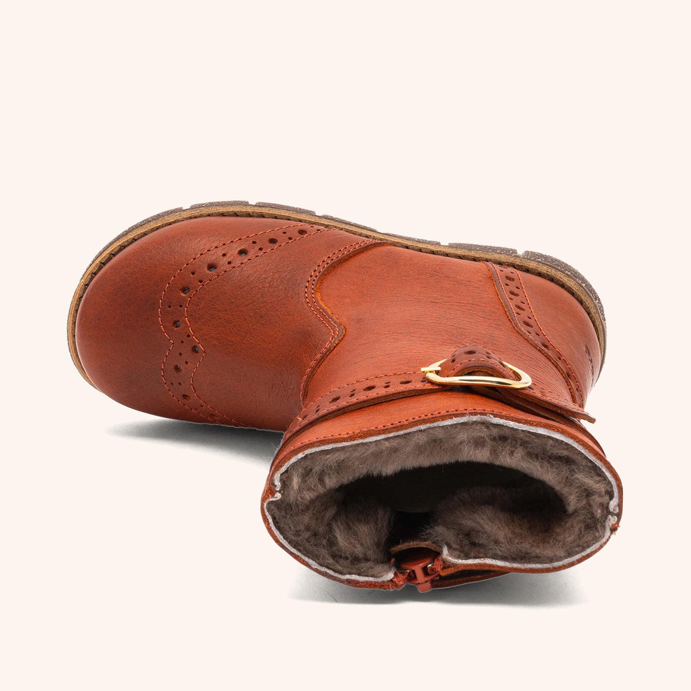 bisgaard-noli-lamb-winterstiefel-terracotta image 3