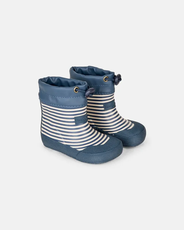 bundgaard-cover-gummistiefel-navy-stripe image 1