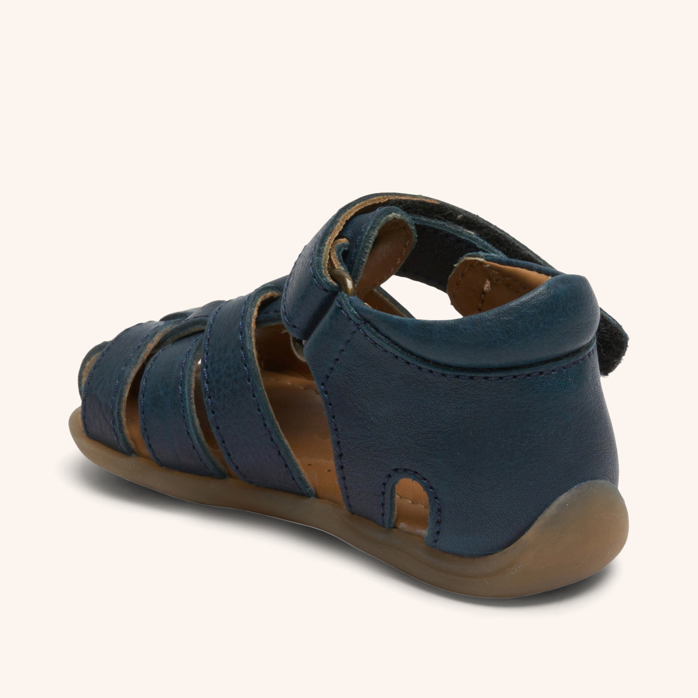 bisgaard-aura-navy-barfu-schuh-aus-leder-f-r-kinder image 2