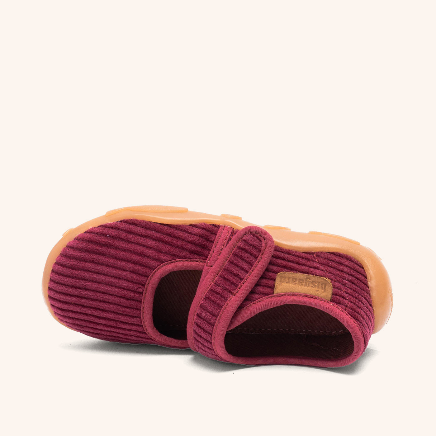 bisgaard-maddy-ballerina-hausschuh-wine-gr-24-38 image 3