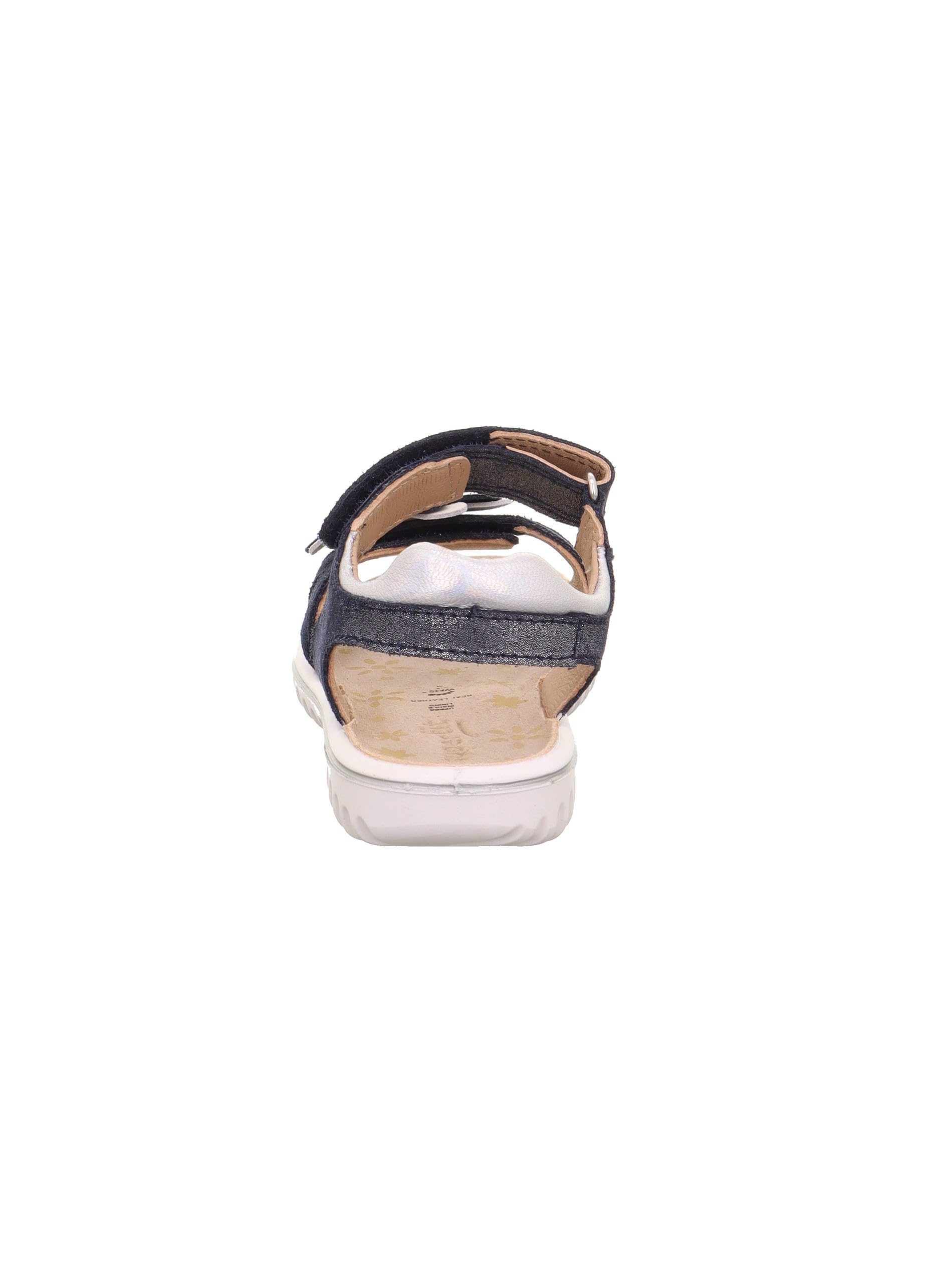 superfit-sparkle-m-dchen-sandale-veloursleder-blumen image 3