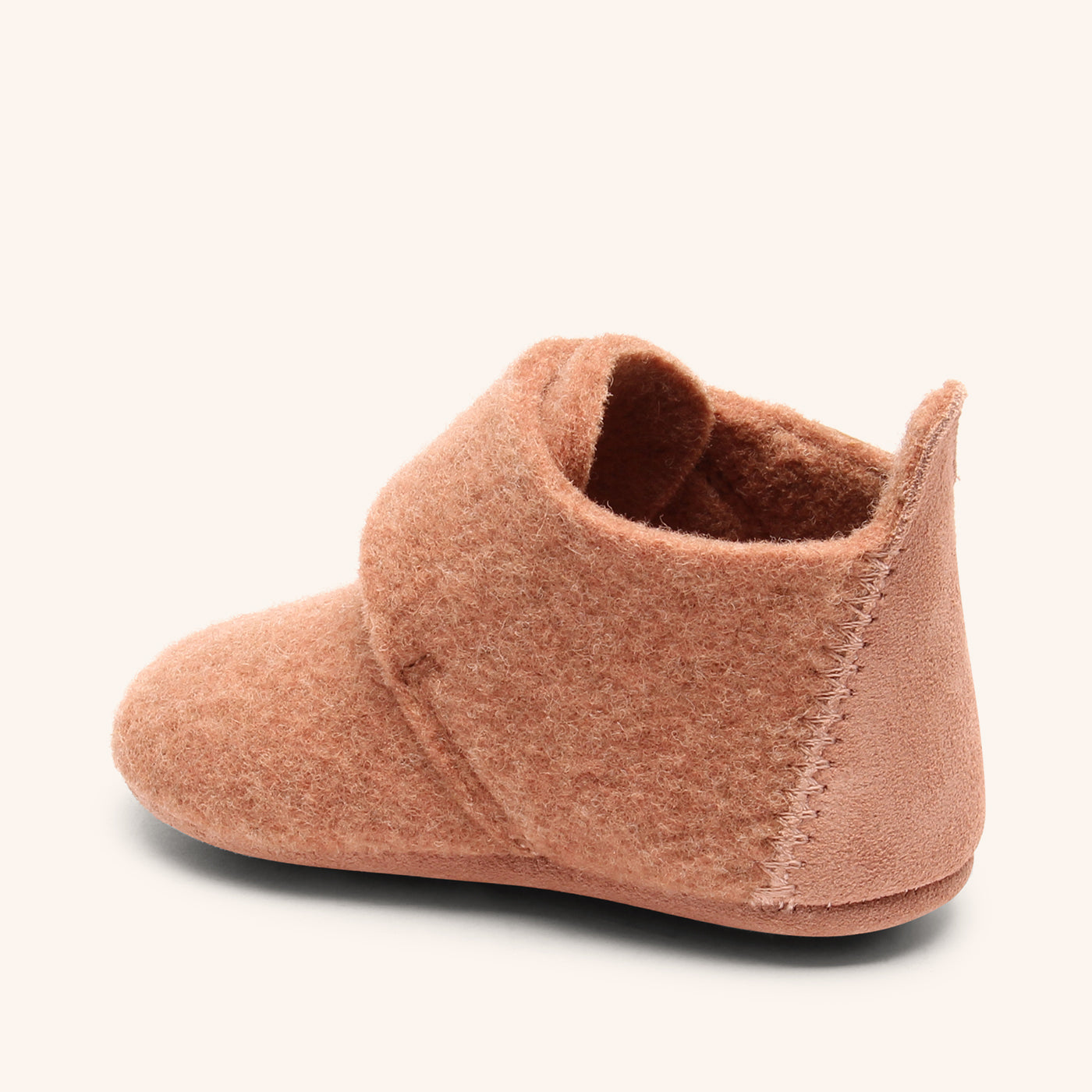 bisgaard-baby-wool-hausschuh-rose-gr-18-27 image 2