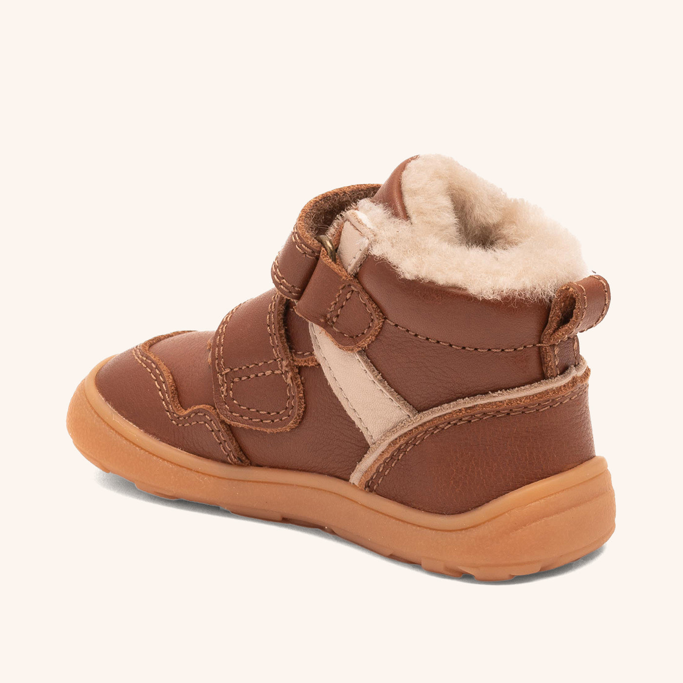 bisgaard-barefoot-becky-lamb-whisky-barfu-schuh-mit-lammfellfutter-f-r-den-winte image 2
