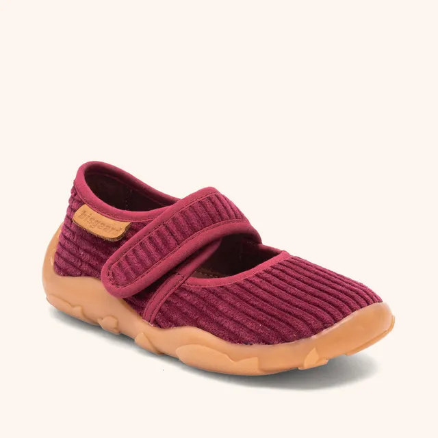 bisgaard-maddy-ballerina-hausschuh-wine-gr-24-38 image 1