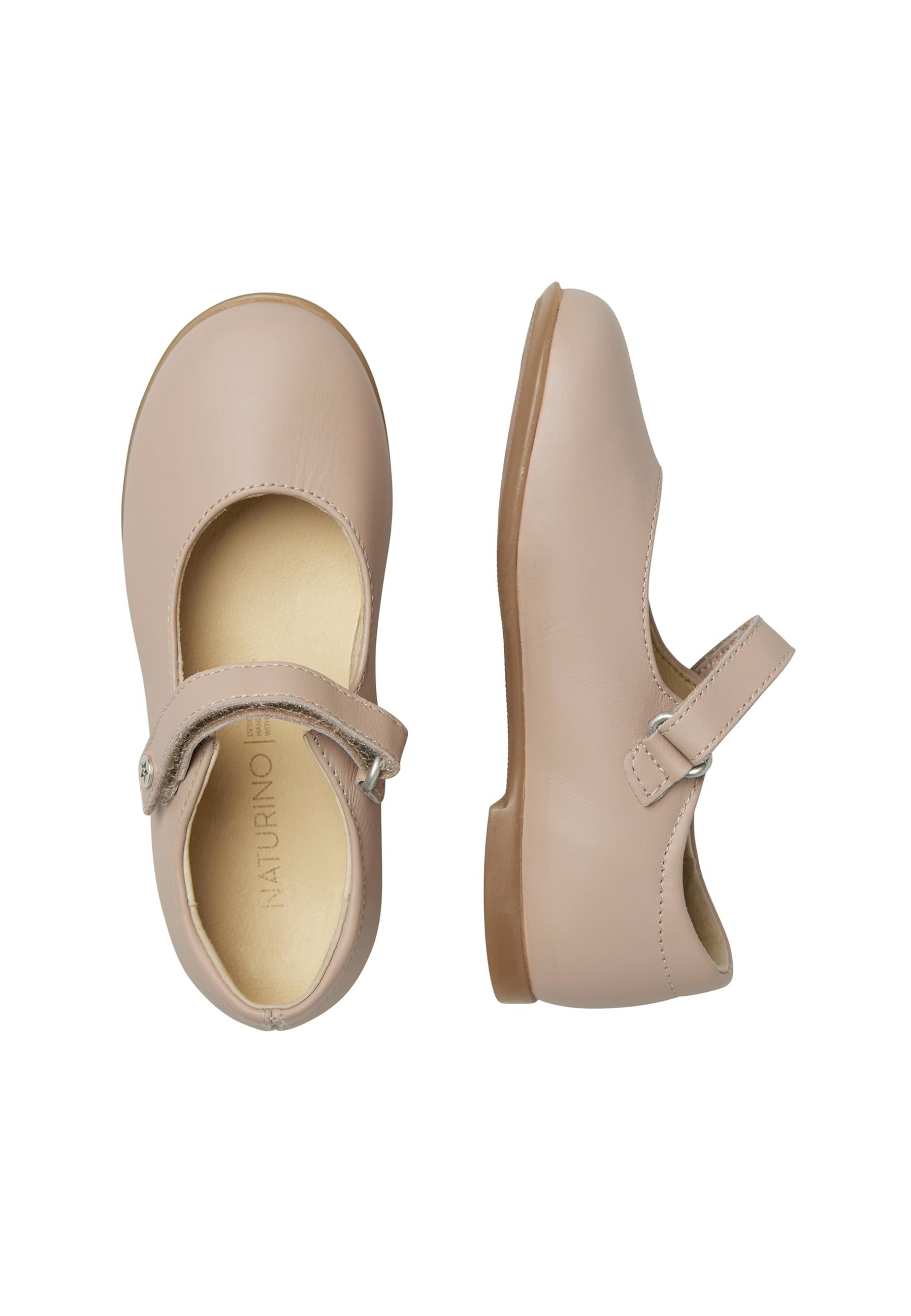 naturino-ballerinas-aus-leder-mit-riemchen-m-dchen-fest-ballerinas image 2