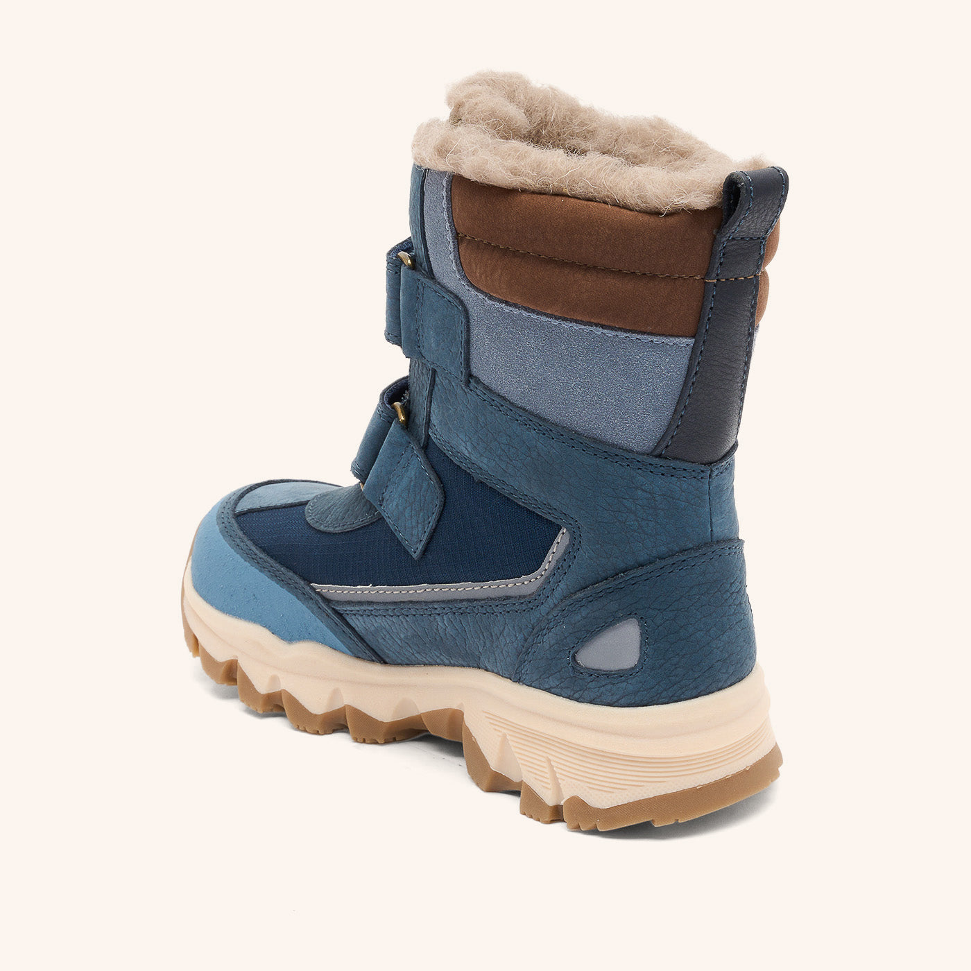 bisgaard-eddie-tex-navy-winterstiefel-hochschaftiger-winterschuh-mit-wollfutter- image 2