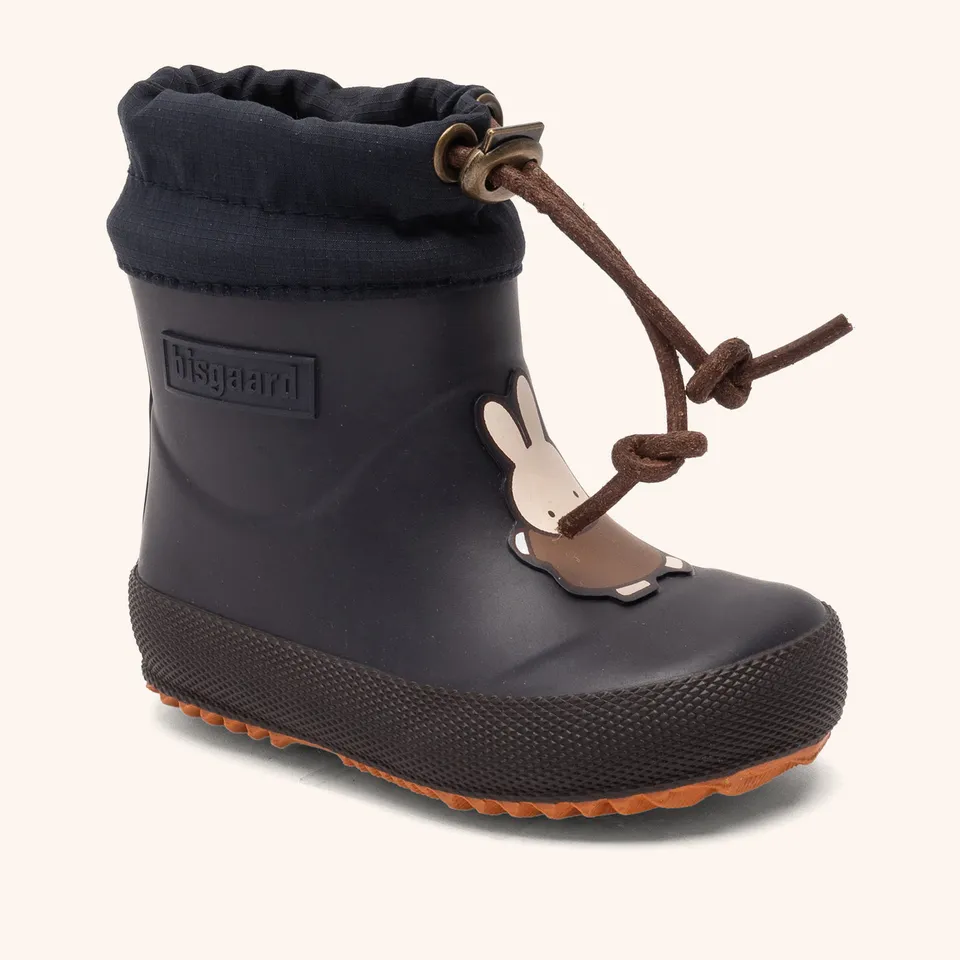 miffy-x-bisgaard-thermo-rubber-dark-navy-gummistiefel-mit-wollfutter-gr-20-28 image 1
