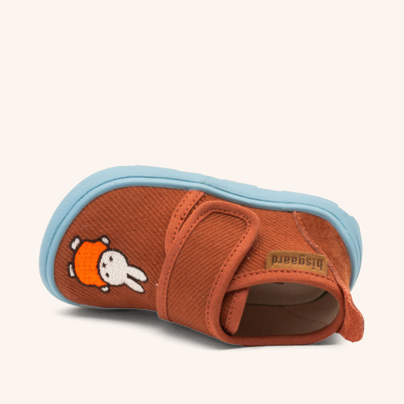 miffy-x-bisgaard-barefoot-basic-terracotta-barfu-hausschuh-mit-miffy-design image 3