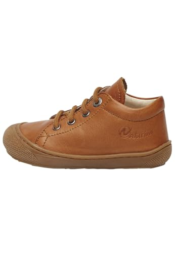 naturino-first-steps-lauflernschuhe-aus-nappaleder-cognac-gr-27 image 7