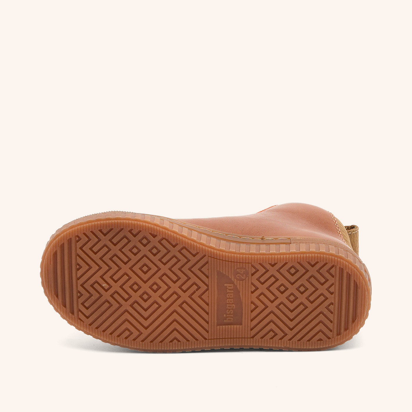bisgaard-ryan-cognac-hoher-bergangssneaker-aus-leder-f-r-kinder image 4