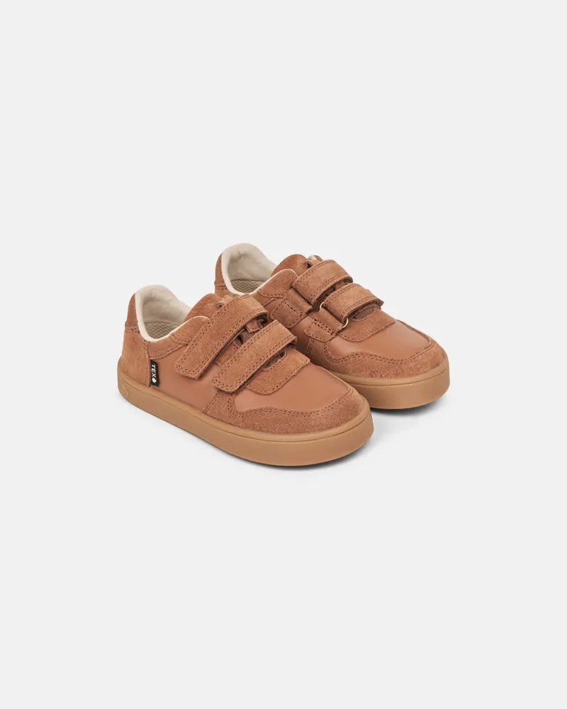 bundgaard-corey-cognac-sneaker-barfu-halbschuh-leder-klett image 1