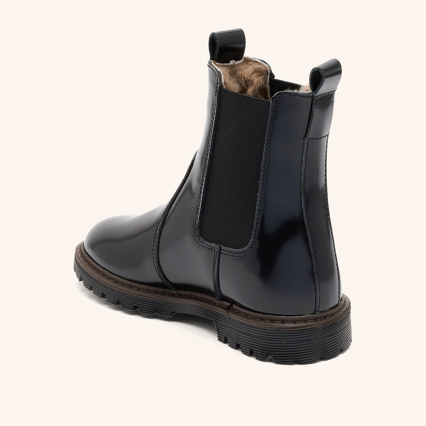 bisgaard-neel-lamb-black-polido-klassischer-winterstiefel-f-r-kinder image 2