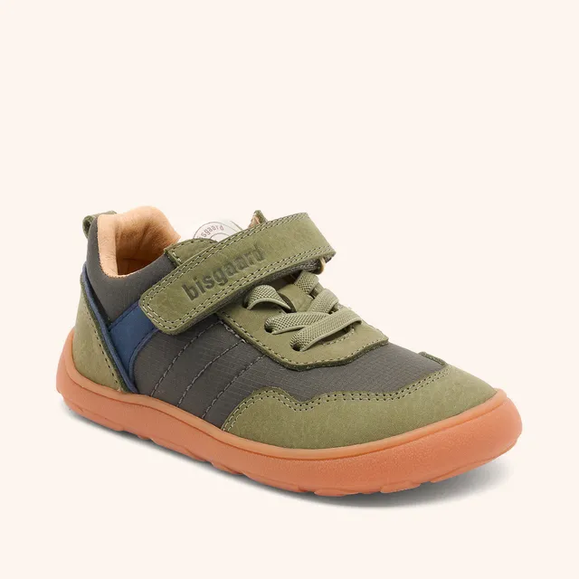bisgaard-barefoot-baloo-sage-barfu-sneaker-aus-wildleder-und-leder-f-r-kinder image 1