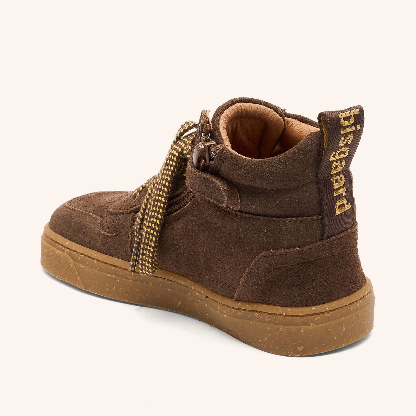 bisgaard-lisva-barfu-sneaker-dark-brown-sportlicher-hoher-barfu-schuh-aus-lwg-ze image 2
