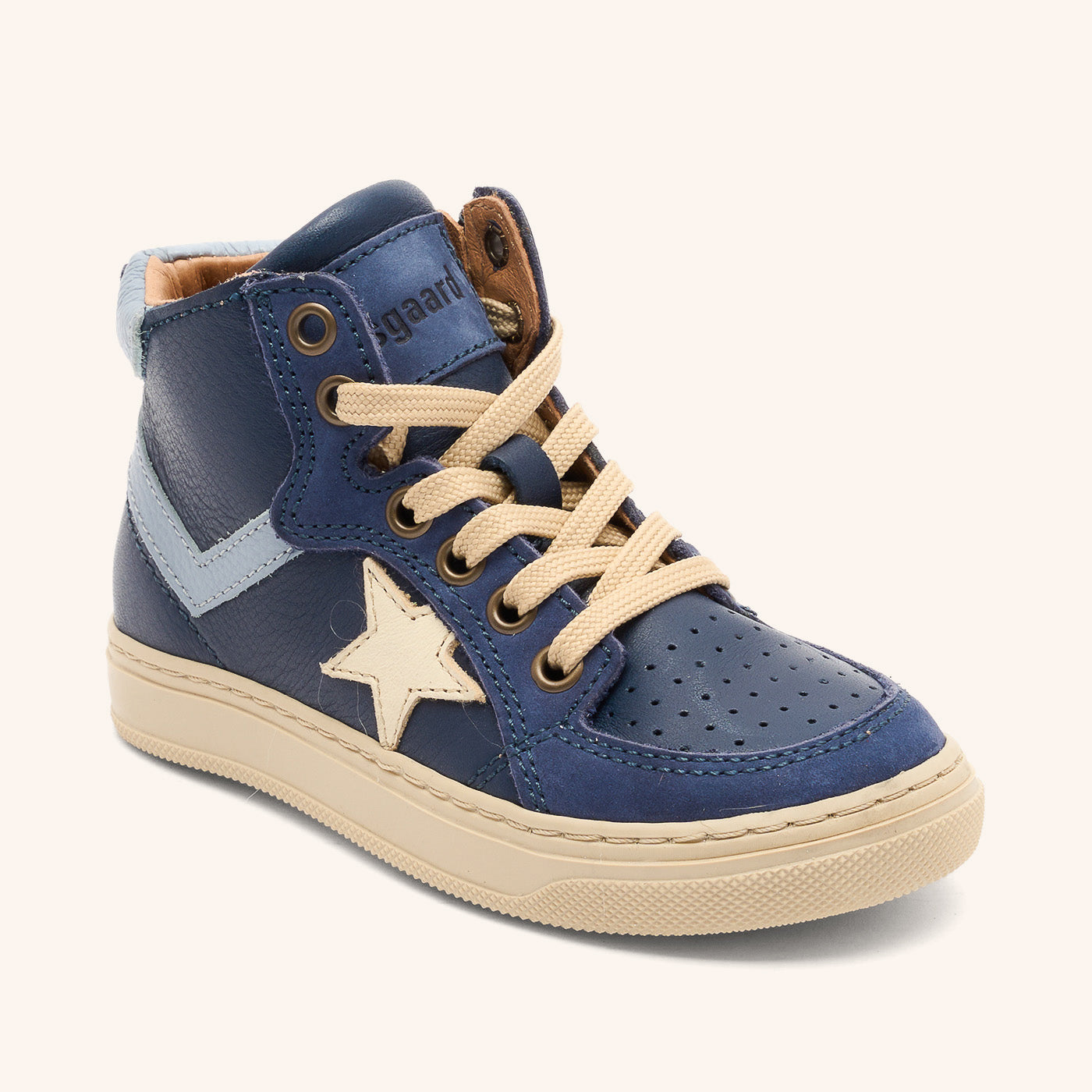 bisgaard-isak-sneaker-navy-kinderschuh-aus-naturleder-gr-e-26-40 image 1