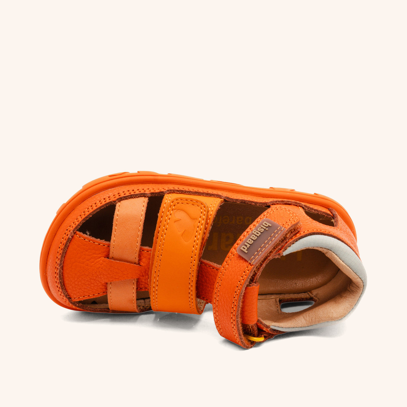 bisgaard-vic-barefoot-sandale-orange-offene-barfu-sandale-f-r-kinder image 3