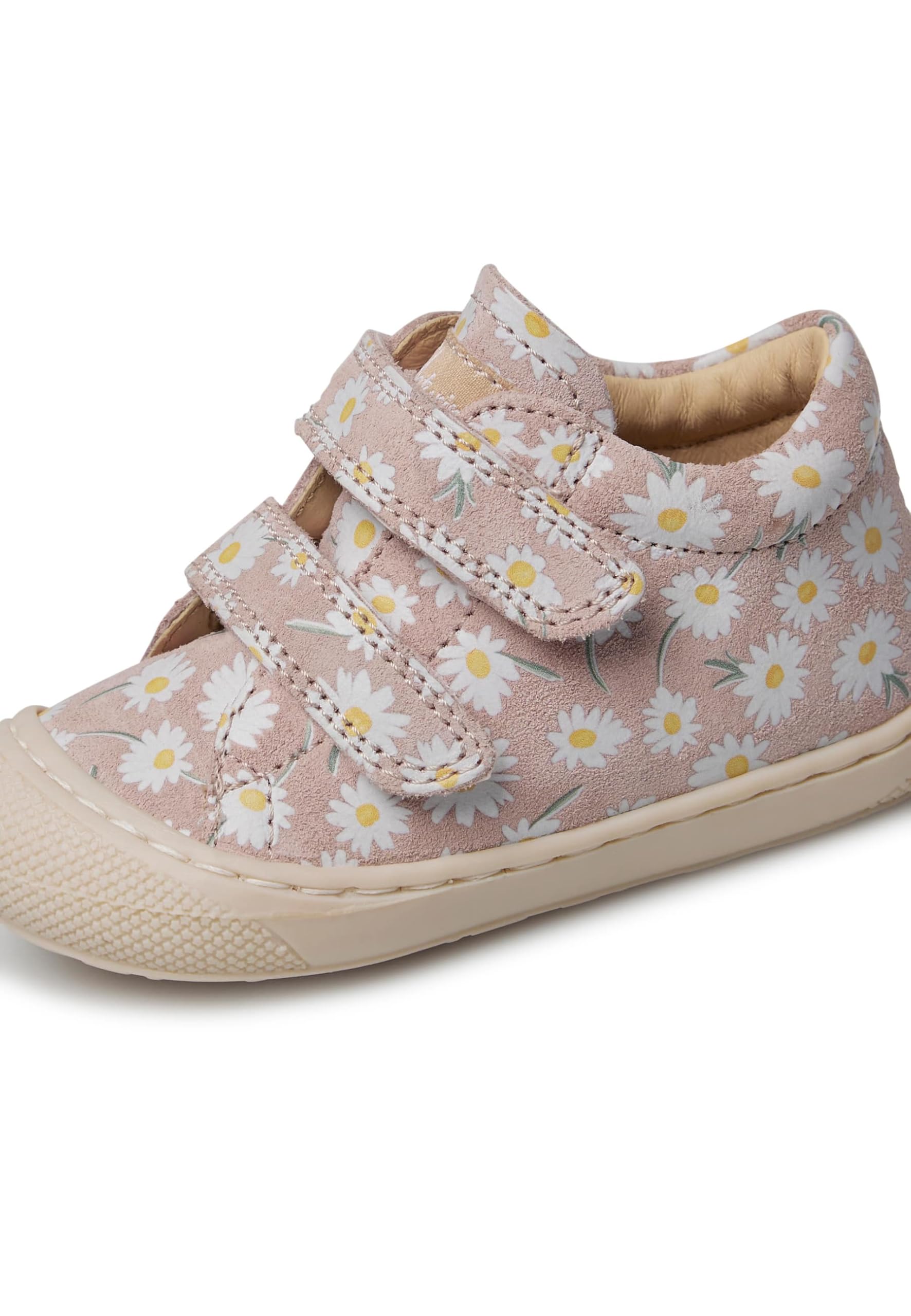 naturino-lauflernschuhe-veloursleder-margeritenprint-rosa-gr-22 image 6