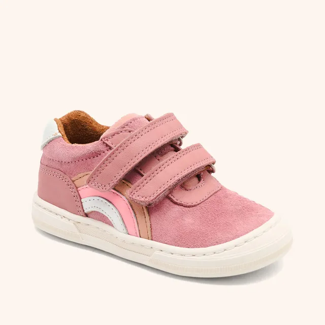 bisgaard-rainbow-low-sneaker-klett-rose image 1