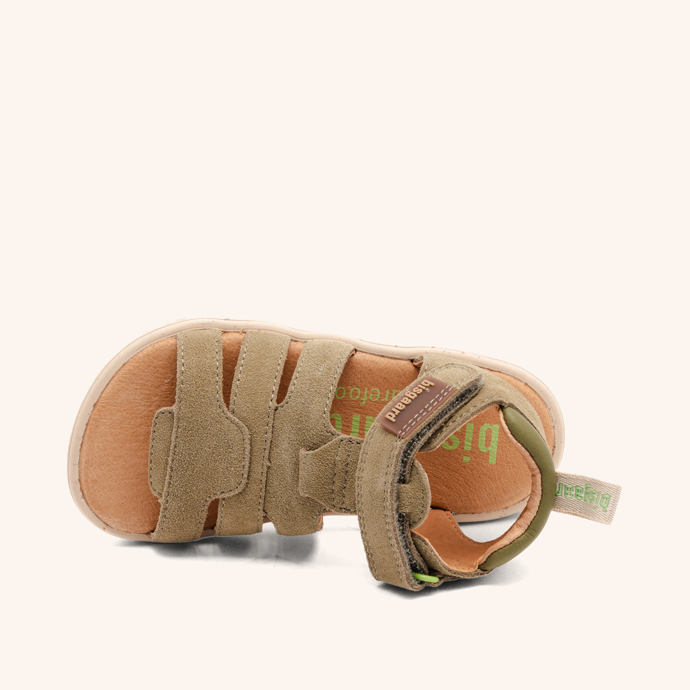 bisgaard-barefoot-atlas-sage-offene-barfu-sandale-aus-leder image 3