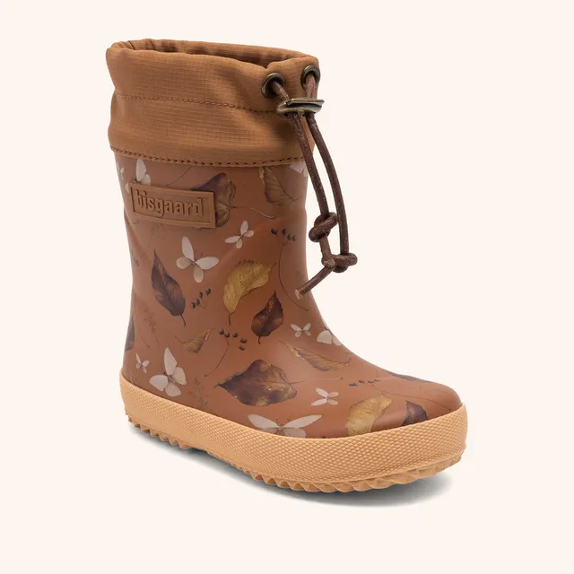 bisgaard-thermo-gummistiefel-fallen-leaf-braun image 1