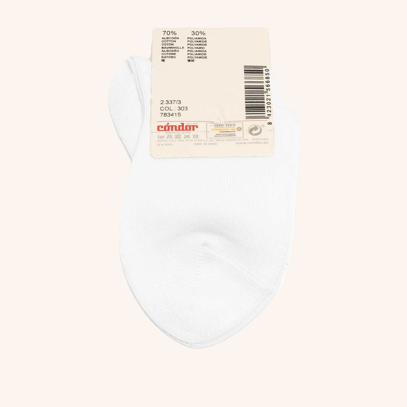 bisgaard-x-c-ndor-baumwoll-s-ckchen-blanco image 2