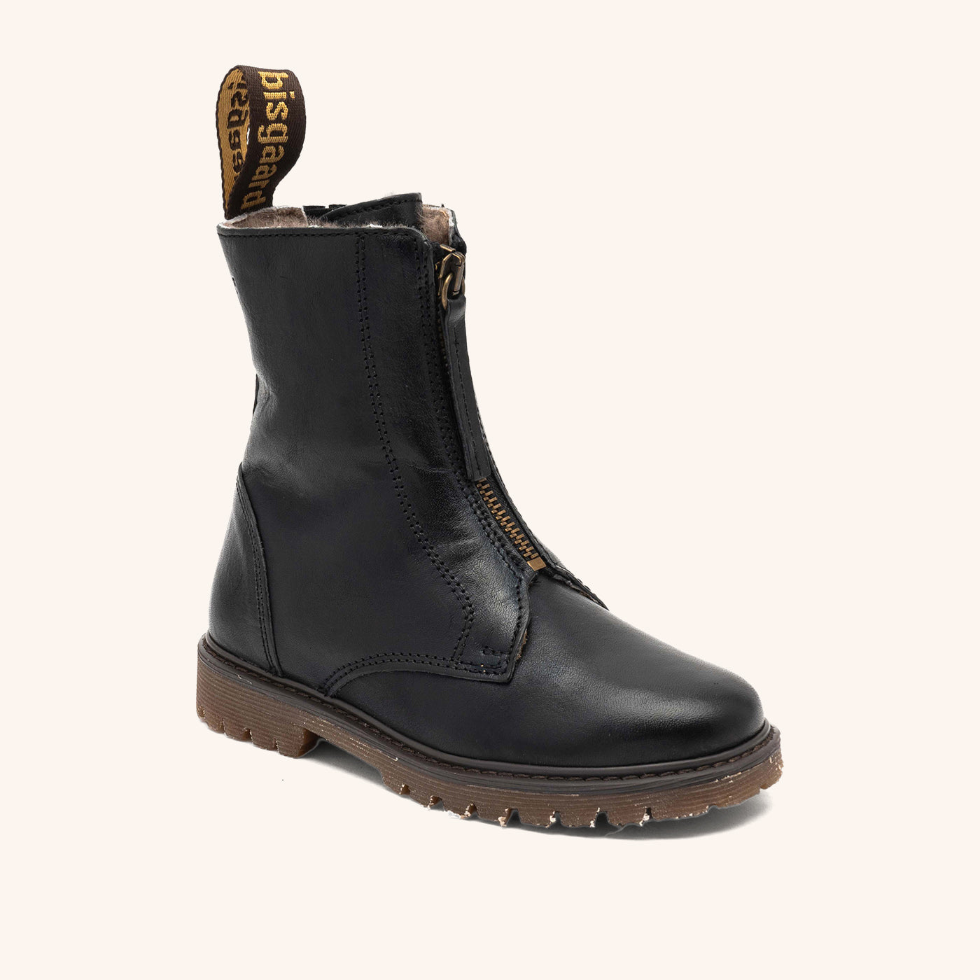 bisgaard-nora-lamb-ankle-boot-black-mit-warmfutter image 1