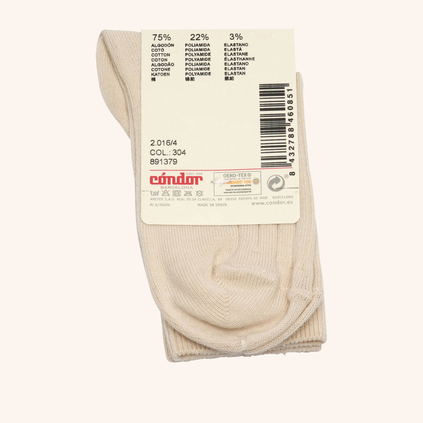 bisgaard-x-c-ndor-cotton-rib-kurzsocken-lino-weiche-baumwollsocken-mit-rippoptik image 2