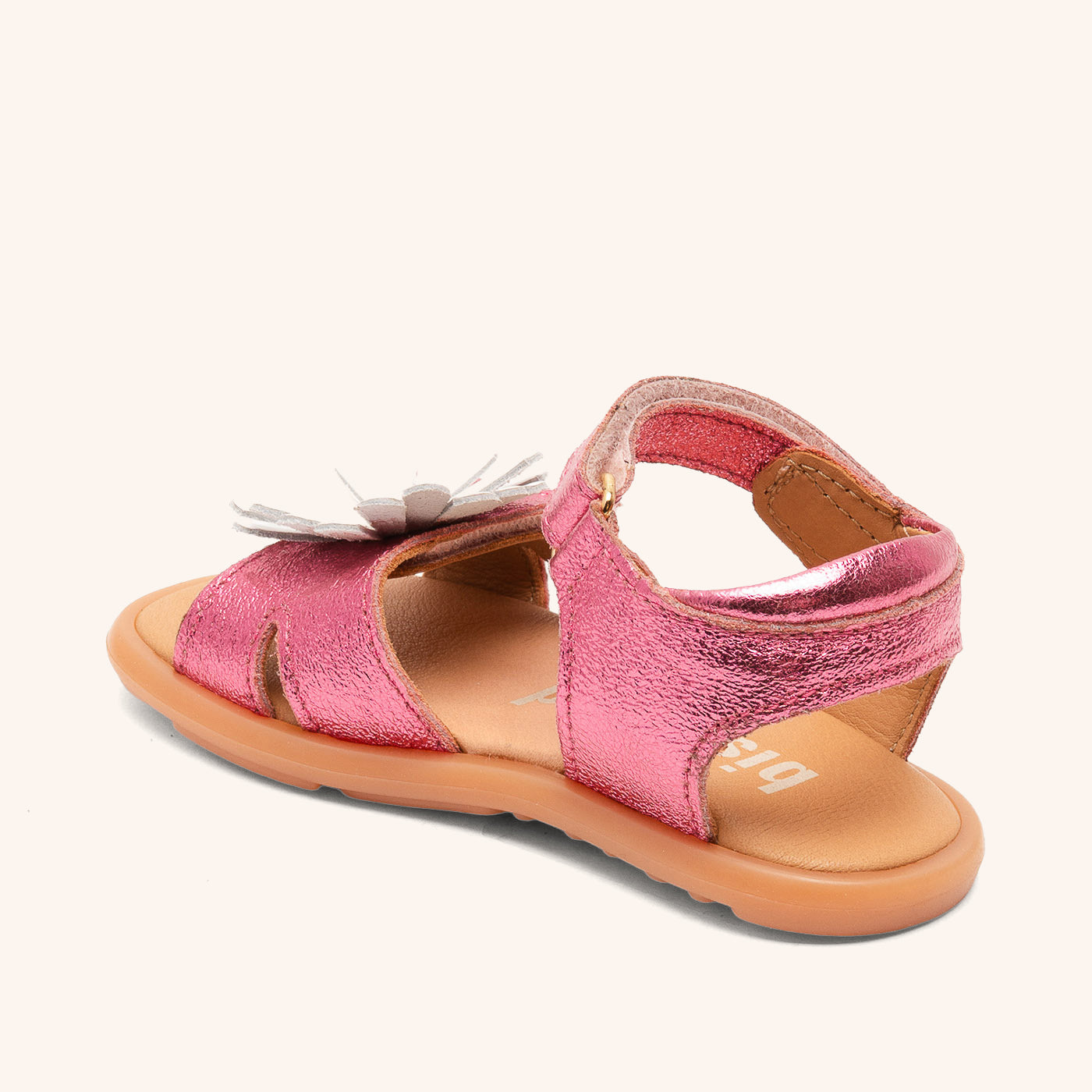 bisgaard-barefoot-oya-sandale-pink-metallic image 2