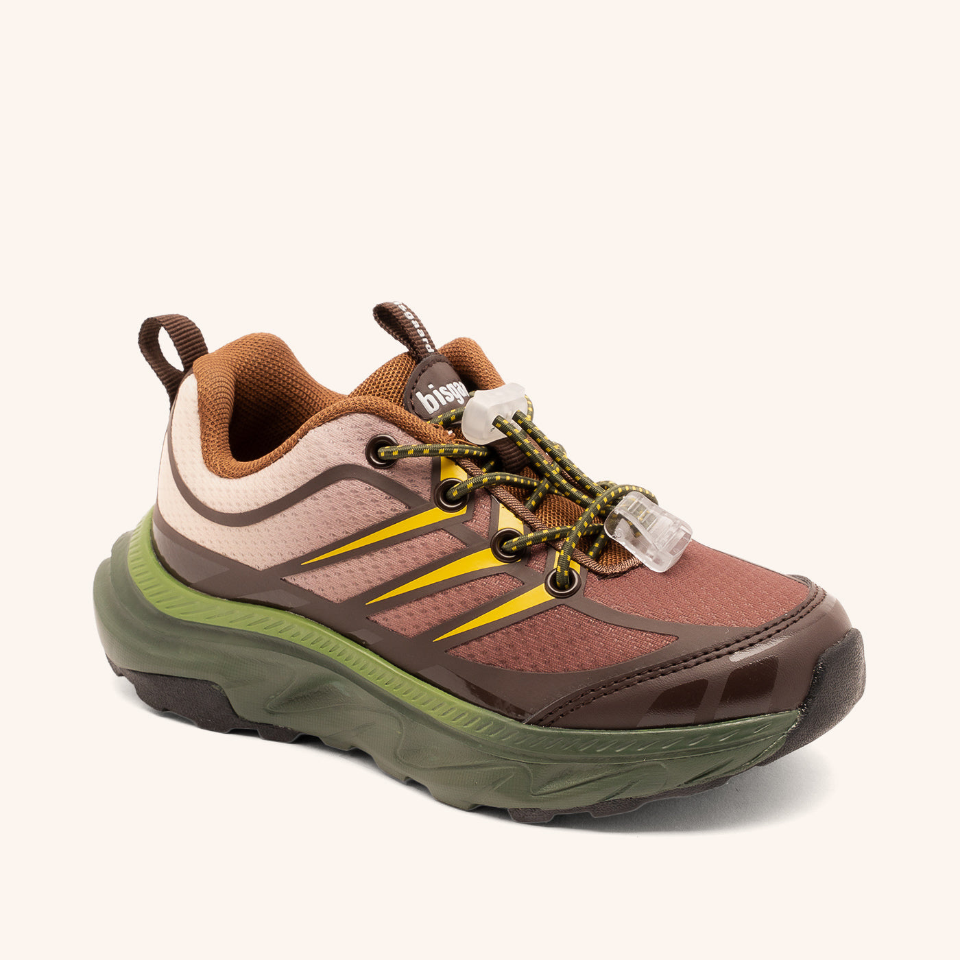 bisgaard-fred-dark-brown-sneaker-mit-fade-look image 1