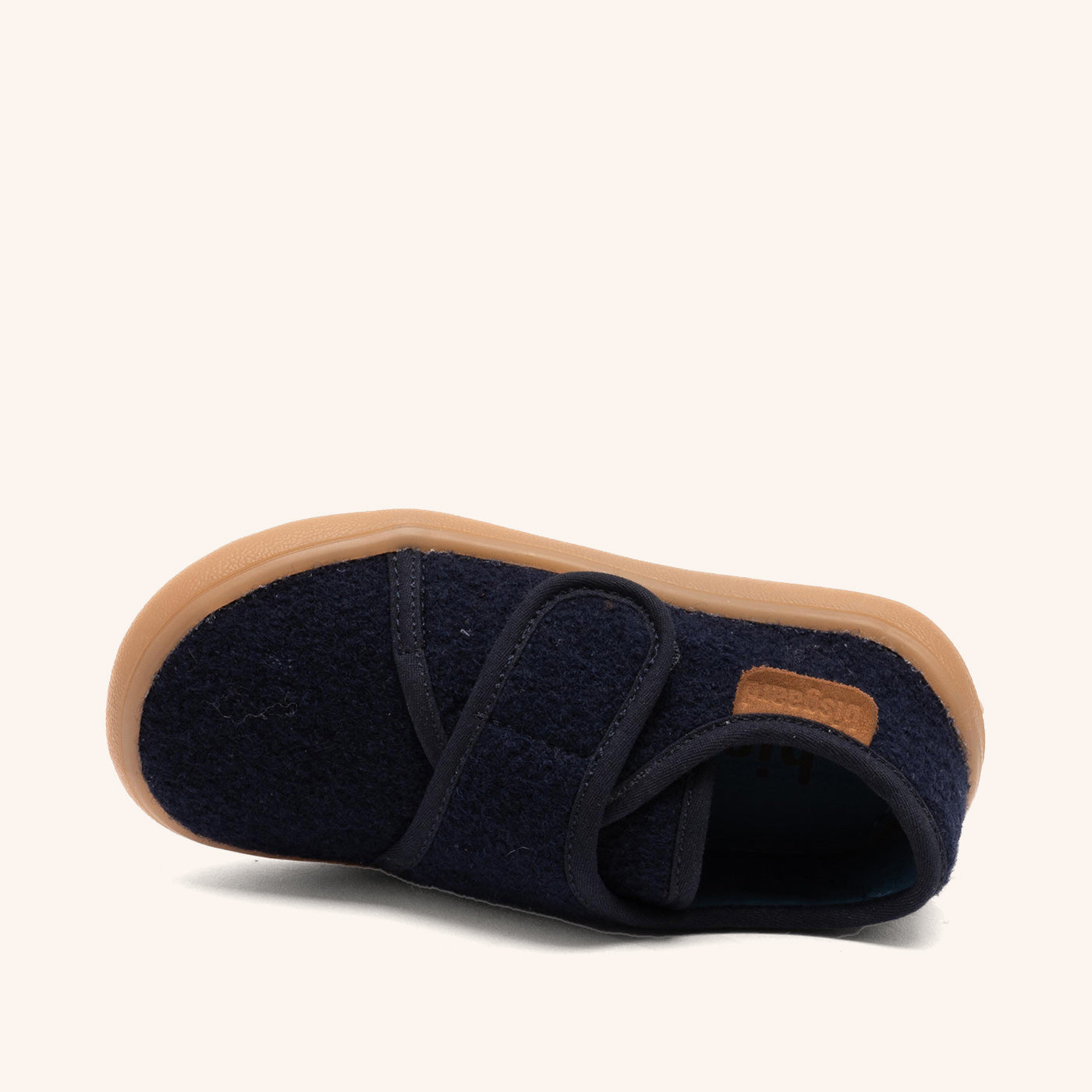 bisgaard-pav-dark-blue-woll-hausschuh-kinder image 3