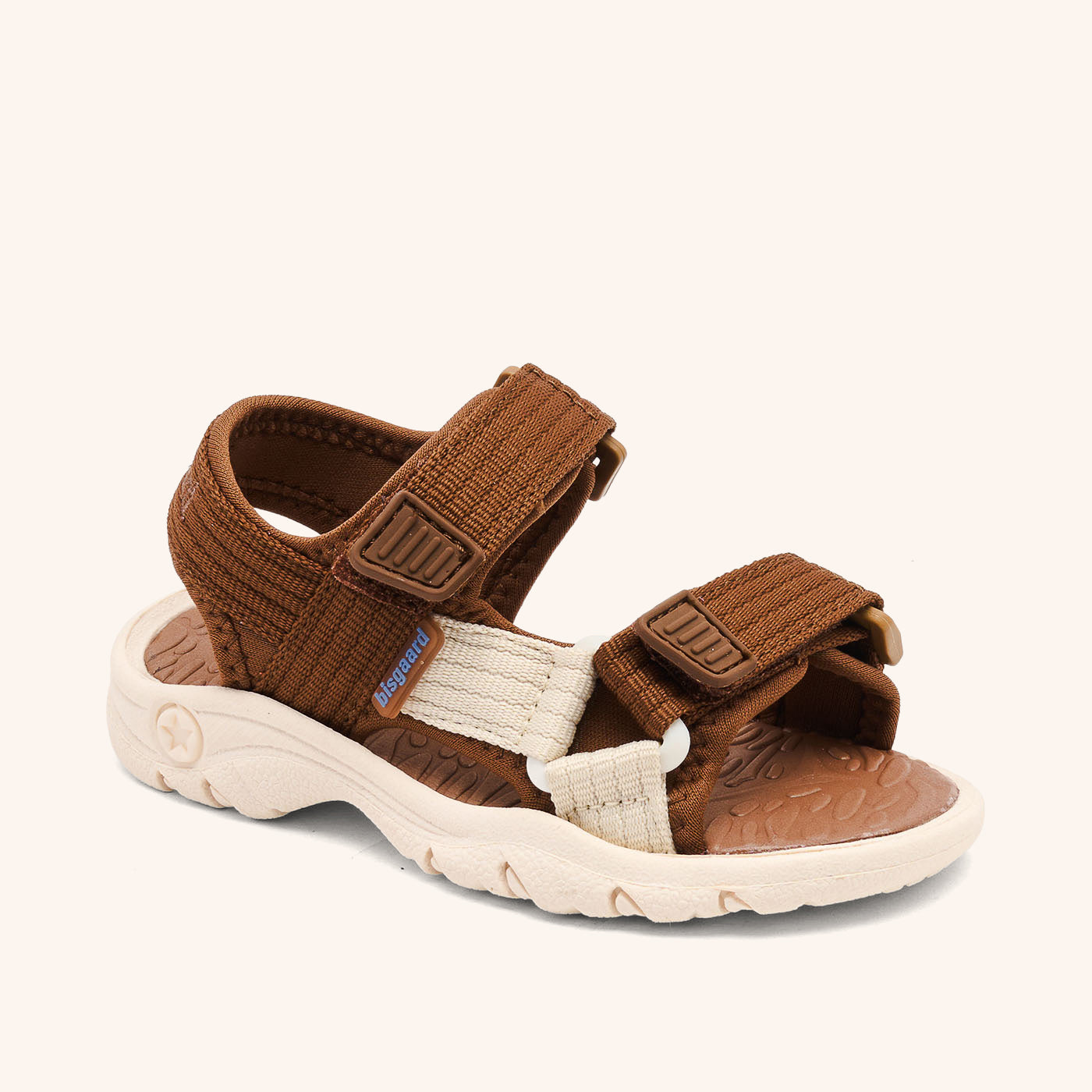 bisgaard-nico-sandale-cacao-trekking-kindersandale image 1