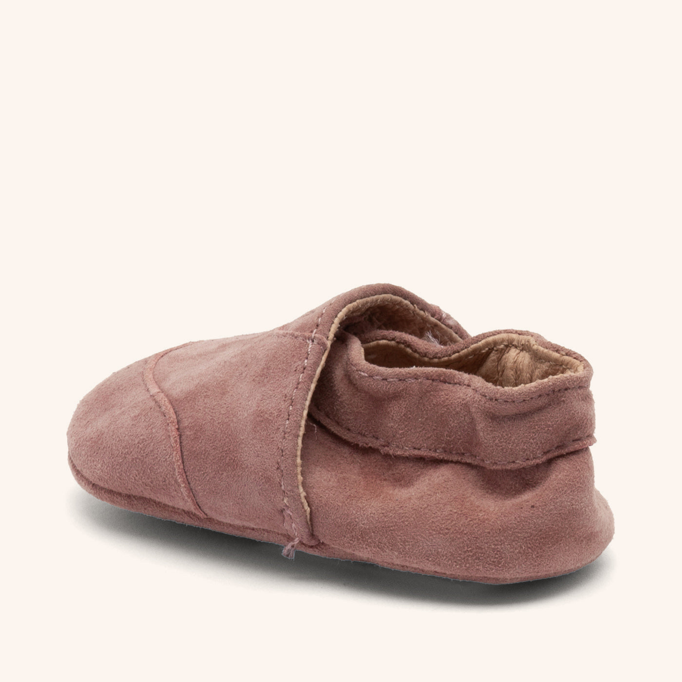bisgaard-newborn-krabbelschuhe-dusty-rose-wildleder-f-r-neugeborene-und-babys-gr image 2