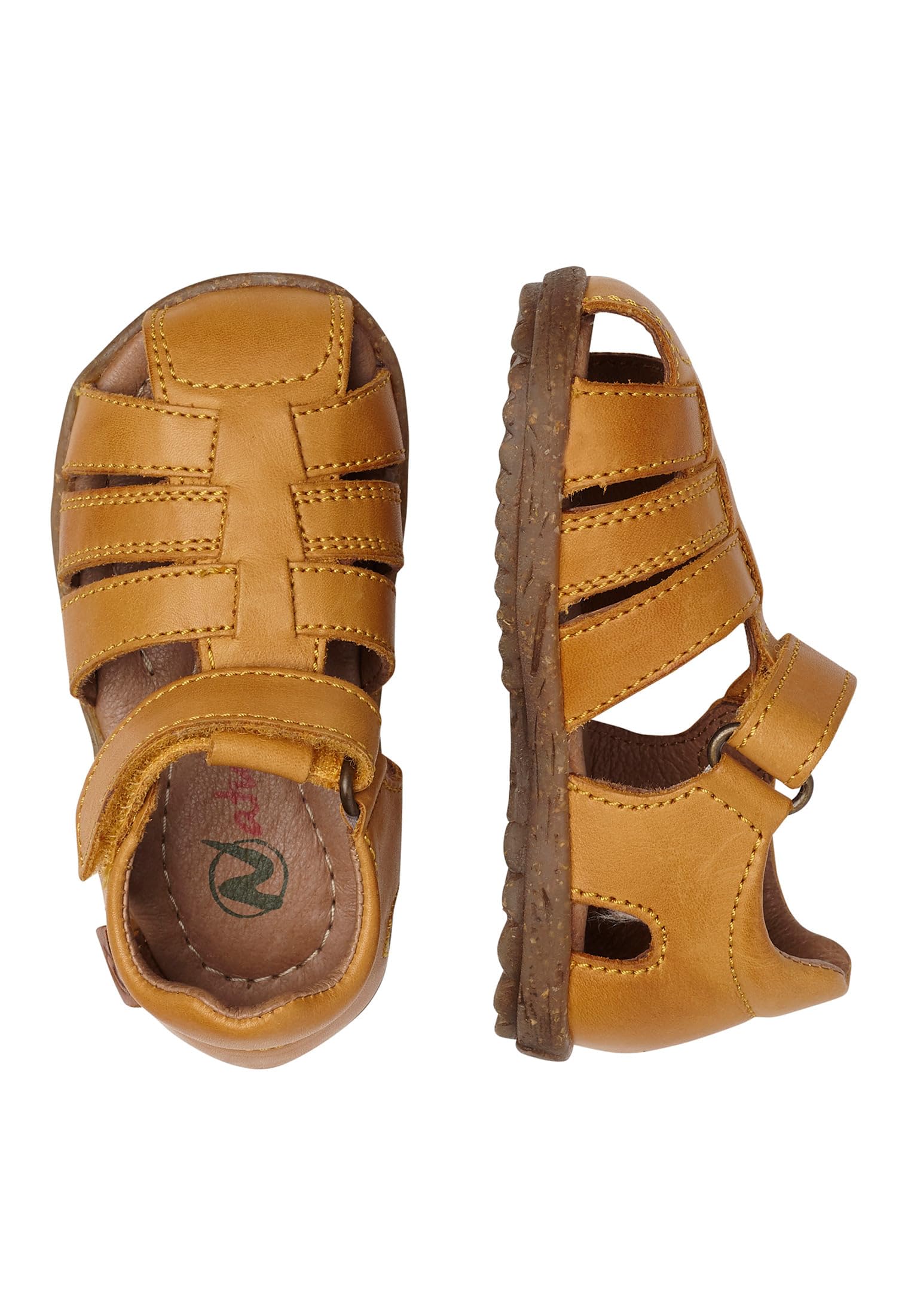 naturino-halb-geschlossene-sandalen-aus-leder-kinder-wildlife image 2