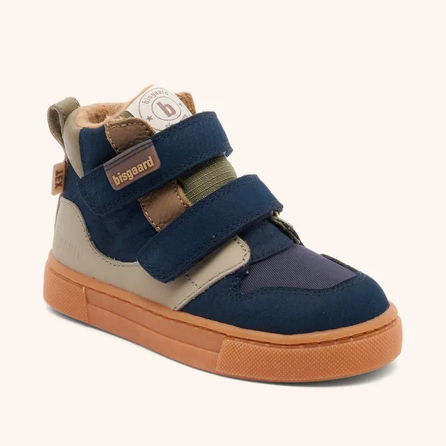 bisgaard-roy-tex-navy-wasserdichter-sneaker-mit-wollfutter-f-r-kinder image 1