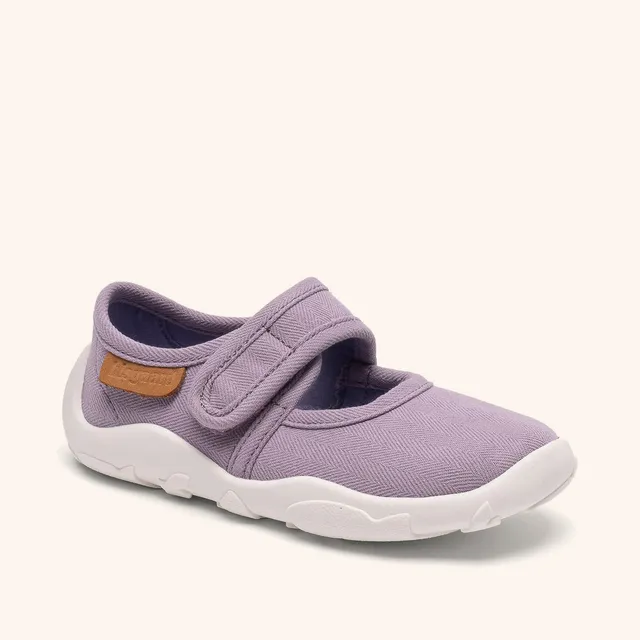 bisgaard-maddy-ballerina-hausschuh-in-helllila-flexibler-kinderschuh-f-r-kita-zu image 1