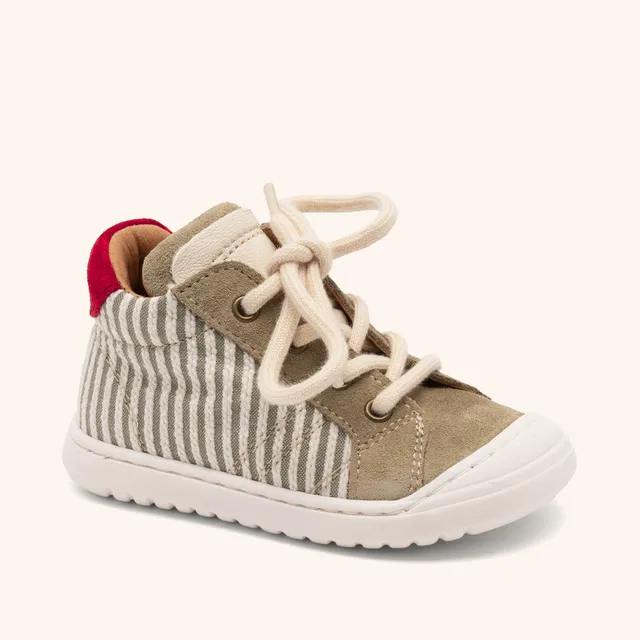 bisgaard-thor-z-sage-stripes-anf-ngerschuh-aus-lwg-zertifiziertem-leder-mit-stre image 1