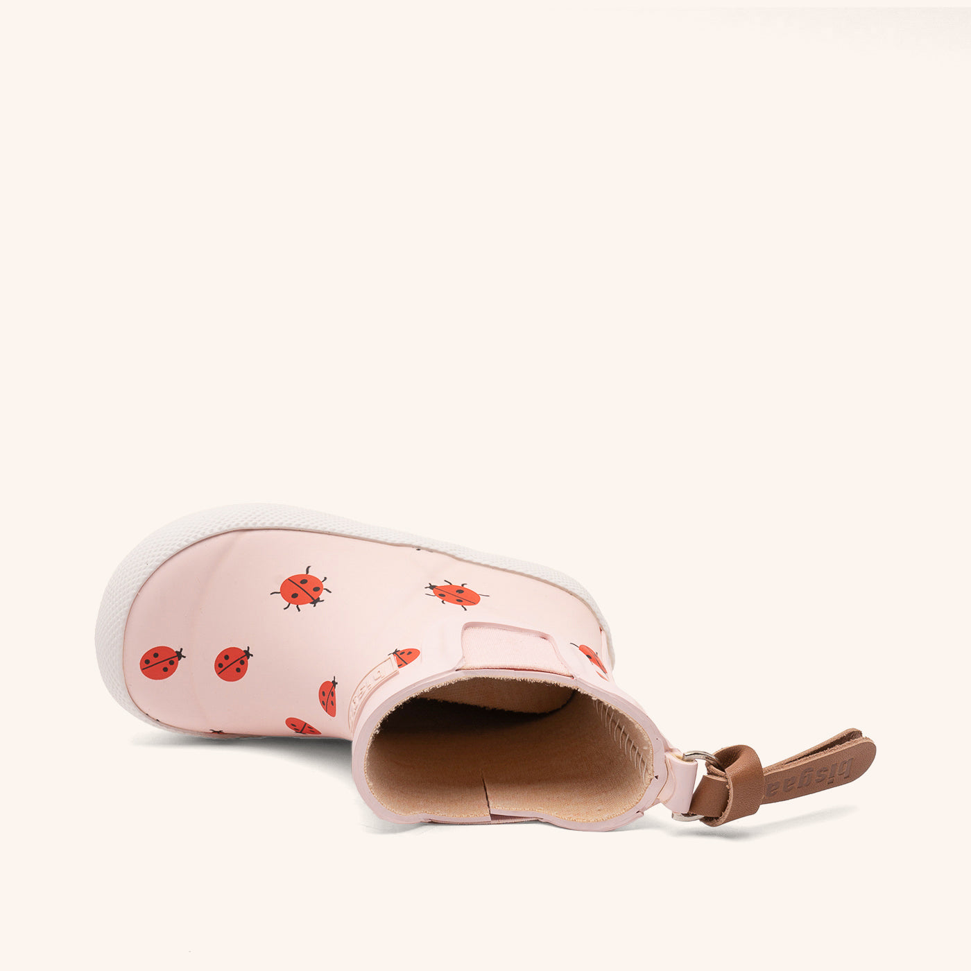 bisgaard-baby-rubber-cute-lady-bug-naturkautschuk-gummistiefel-pink-20-30 image 3