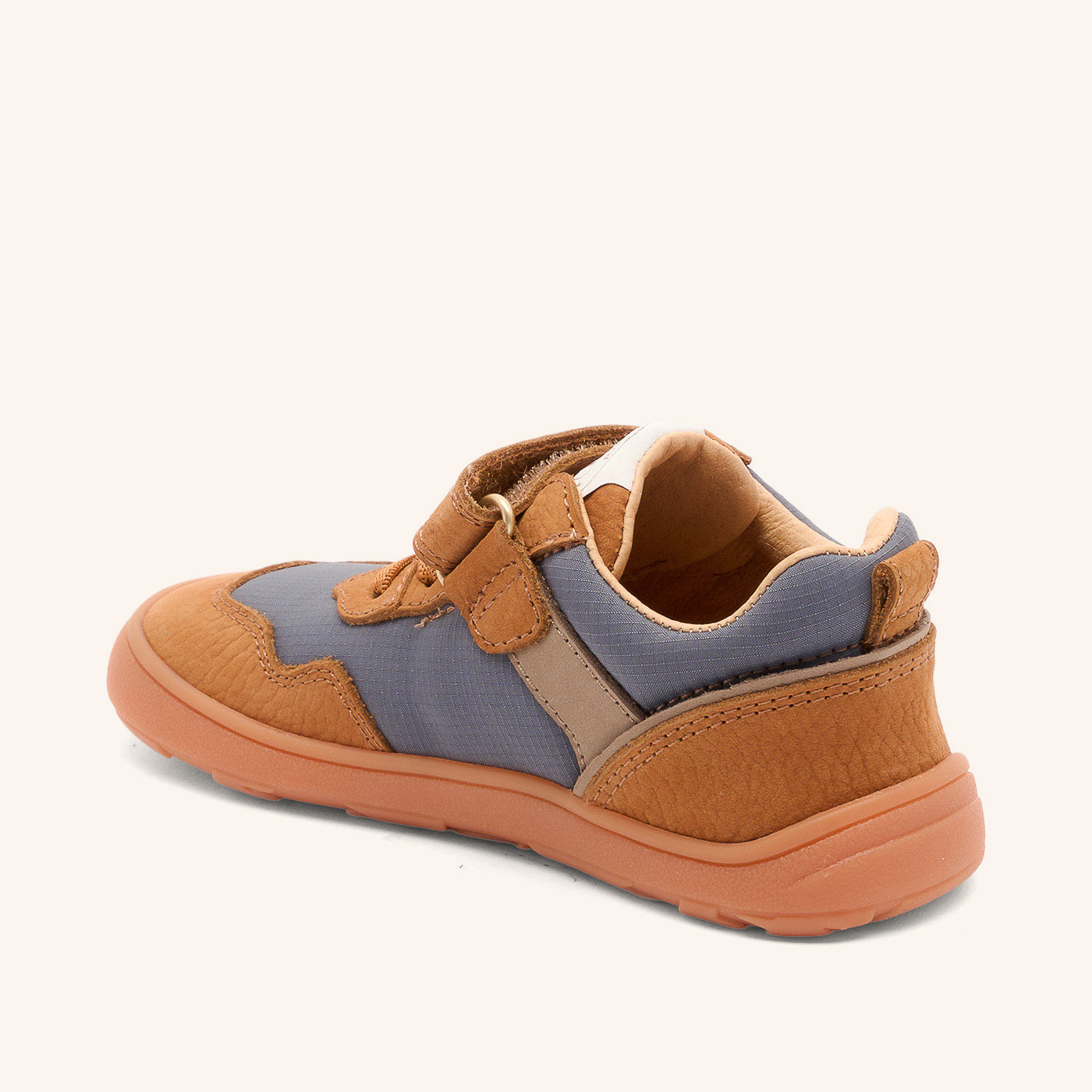 bisgaard-barefoot-baloo-barfu-sneaker-cognac-wildleder-breite-zehenbox-gr-e-20-3 image 2
