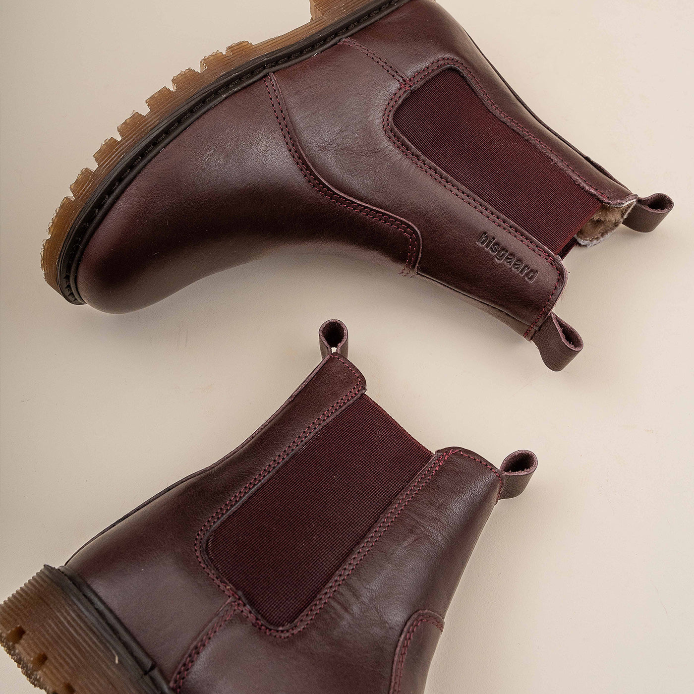 bisgaard-neel-lamb-winterstiefel-bordeaux-lammfell-gef-ttert image 5