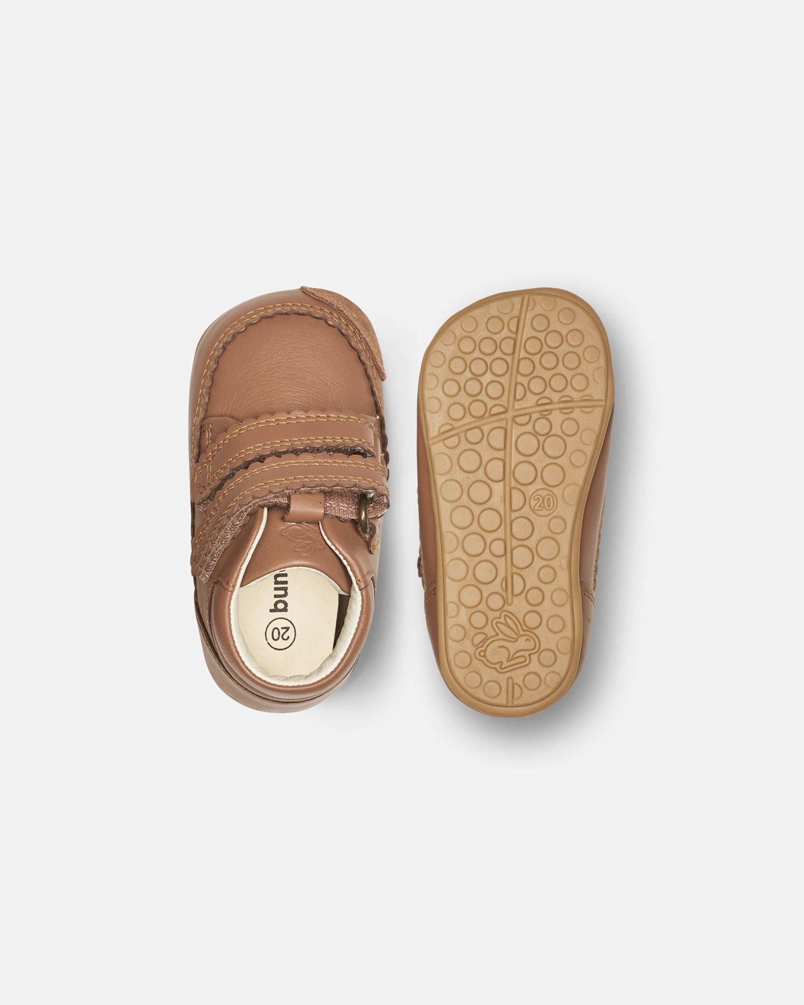 bundgaard-prewalker-scallop-cognac-lauflernschuhe image 2