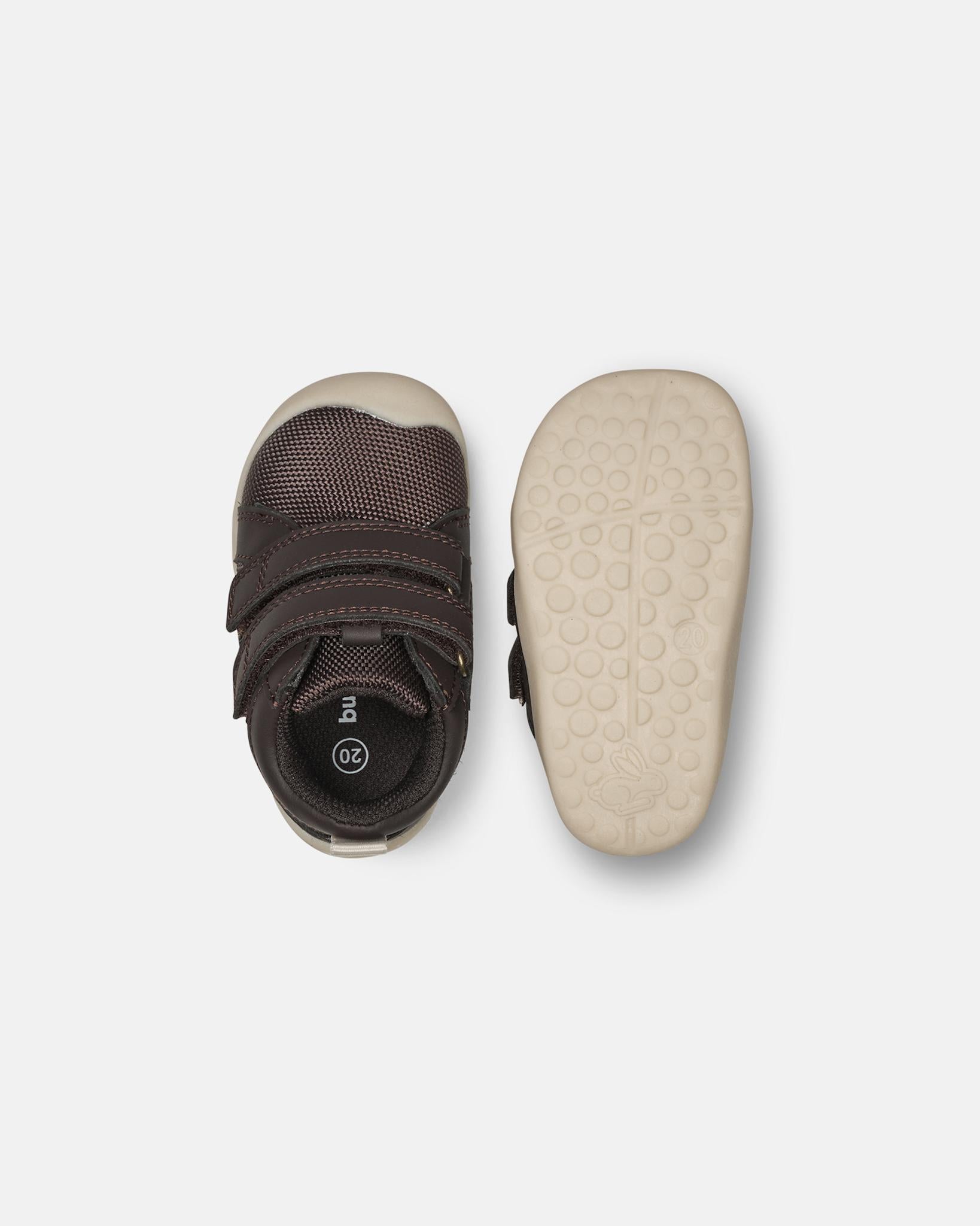 bundgaard-mio-dark-brown-erstschuh-tex-veganer-lauflernschuh image 2