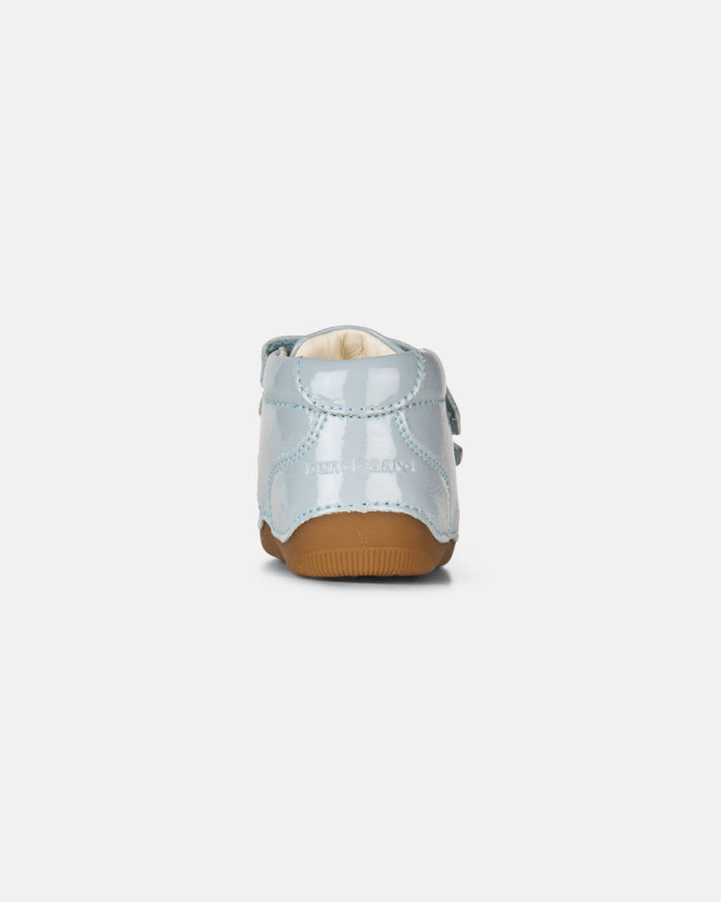 bundgaard-petit-flower-sky-lauflernschuh-barfu-einsteigerschuh-leder-hellblau image 3