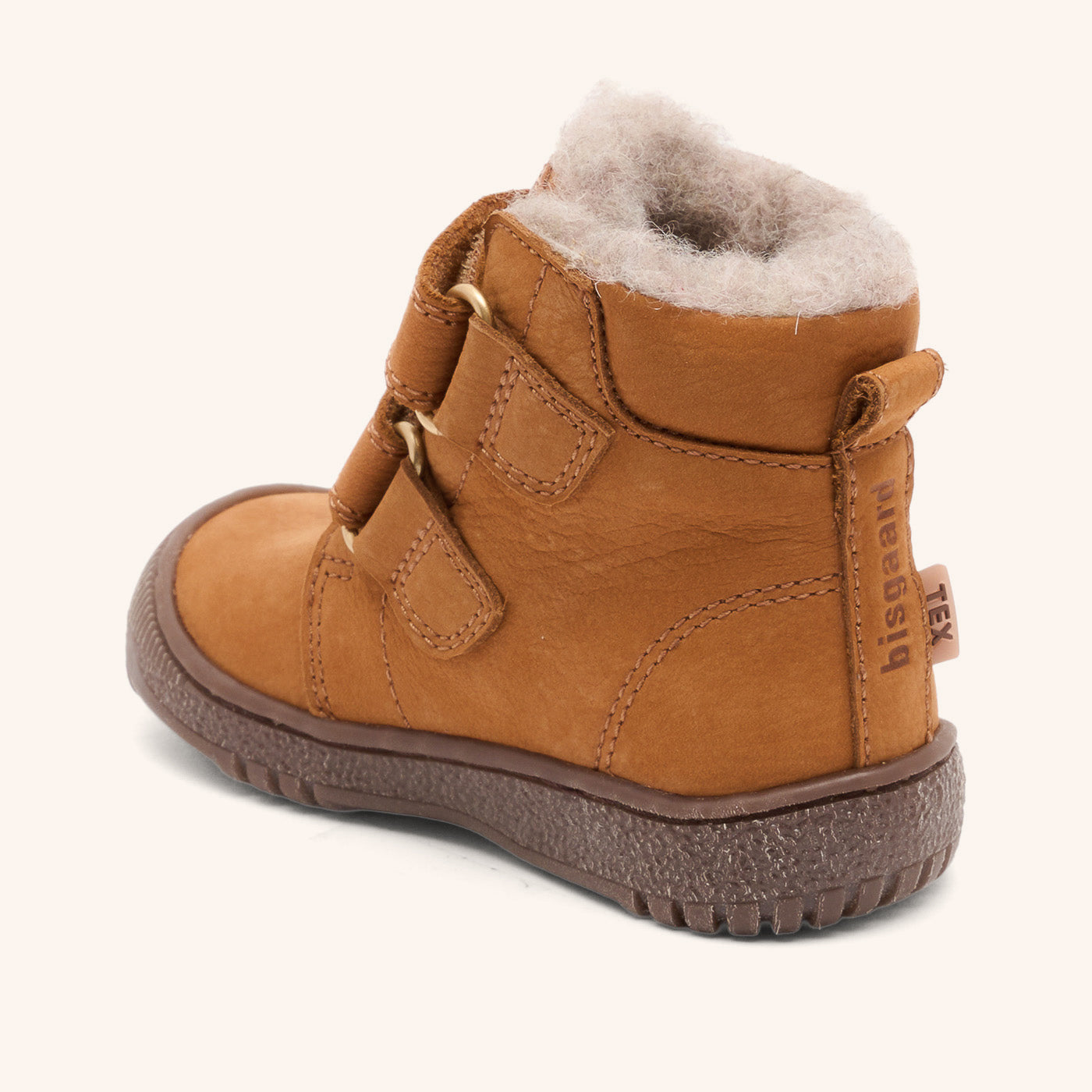 bisgaard-evon-tex-winterstiefel-camel-mit-wollfutter image 2