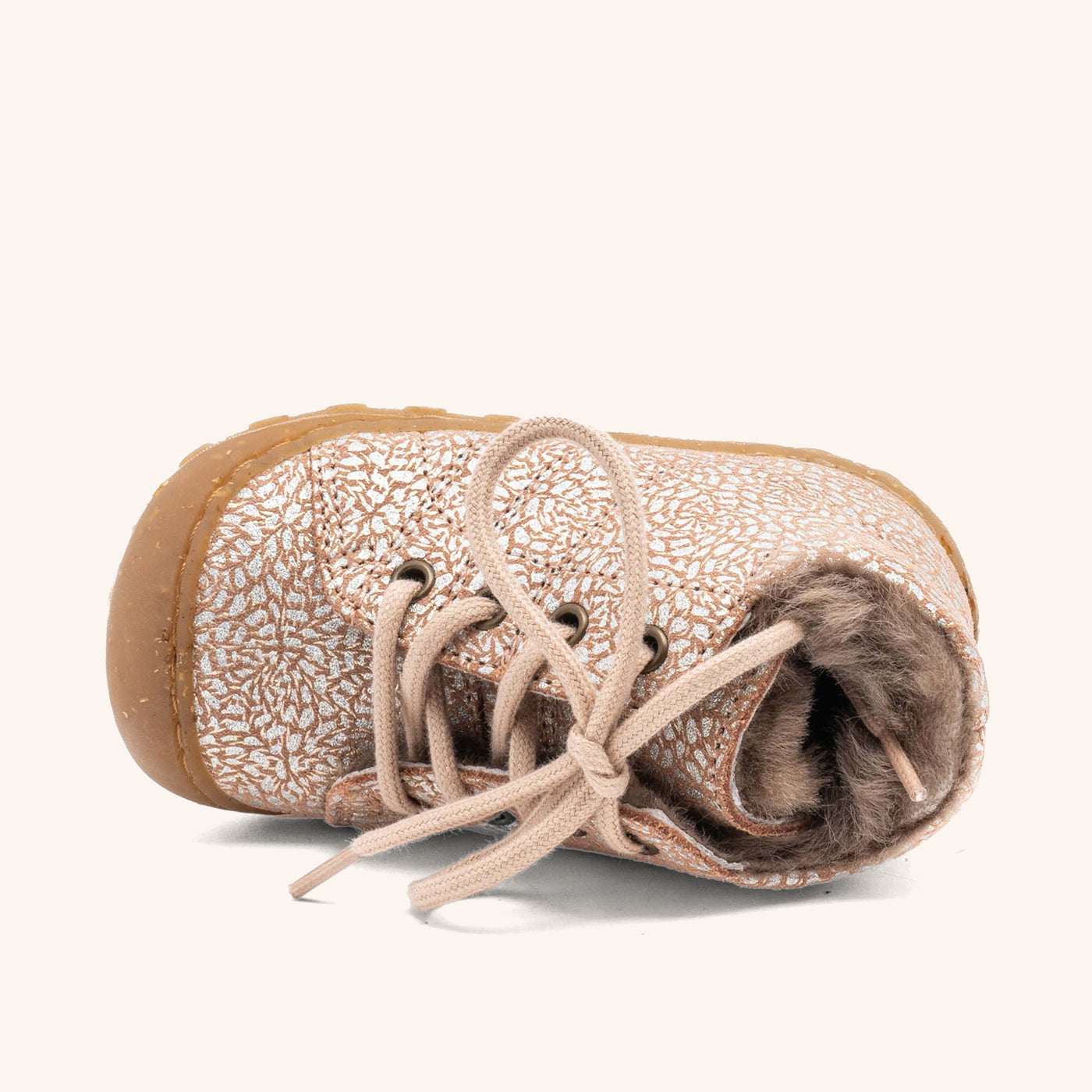 bisgaard-hale-l-lamb-rose-glitter-warmer-barfu-schuh-f-r-babys-gr-19-26 image 3