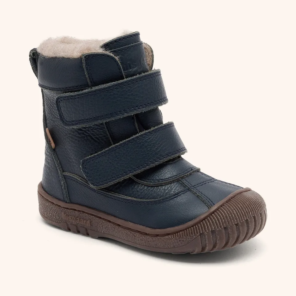 bisgaard-ellis-tex-navy-wasserdichter-winterstiefel-mit-wollfutter-gr-19-35 image 1