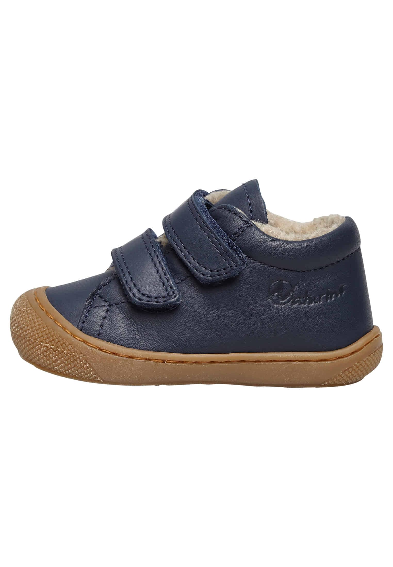 naturino-cocoon-vl-lauflernschuhe-nappaleder-wollfutter-blau image 1