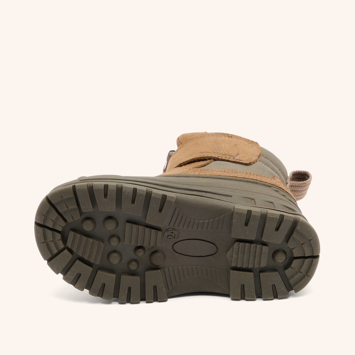 bisgaard-pixie-khaki-wasserabweisender-winterstiefel-mit-wolle-f-r-kinder image 4
