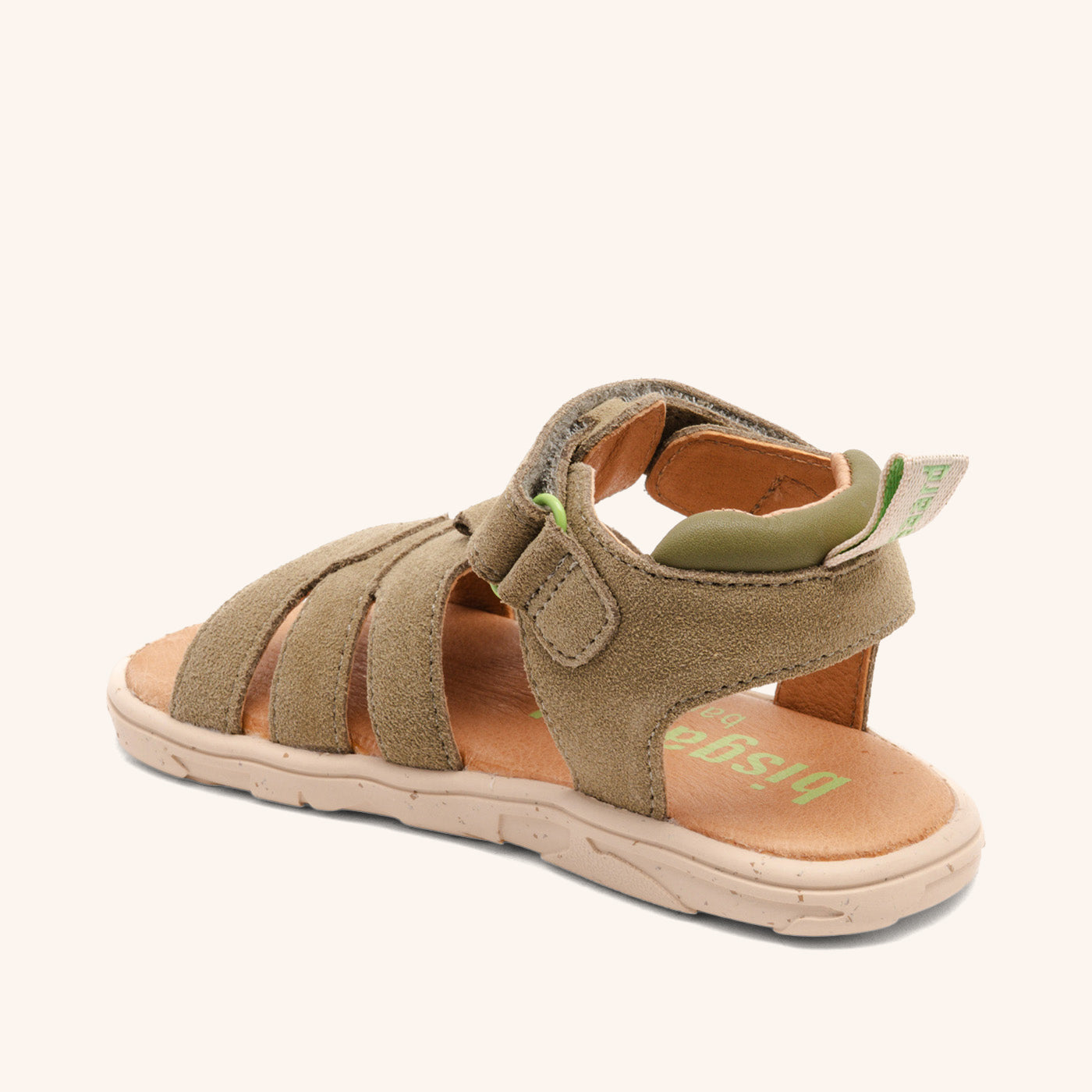 bisgaard-barefoot-atlas-sage-offene-barfu-sandale-aus-leder image 2