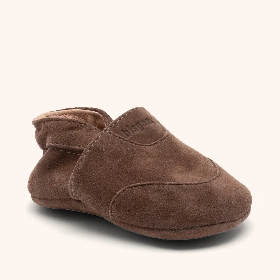 bisgaard-newborn-krabbelschuhe-chocolate-wildleder-f-r-neugeborene-und-babys-gr- image 1