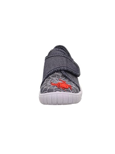 superfit-bill-jungen-hausschuhe-spinnenmotiv-mit-klettverschluss image 7
